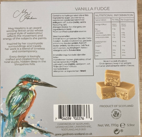 Luxury Vanilla Fudge
